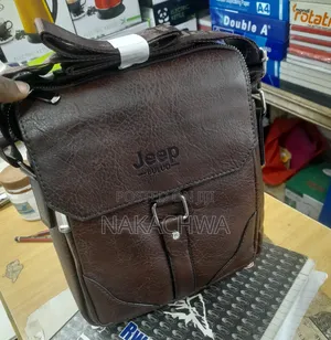 Its an Original Jeep Leather Cross Bag