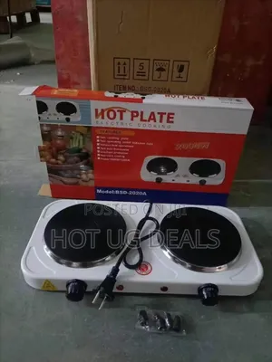 Double Solid Hotplates Electric Stove Cooker