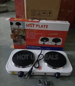 Double Solid Hotplates Electric Stove Cooker