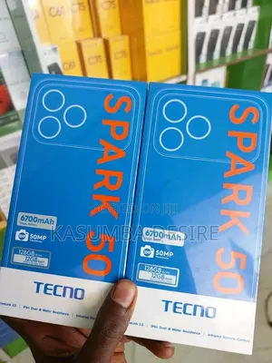 New Tecno Spark 50 128 GB Gray