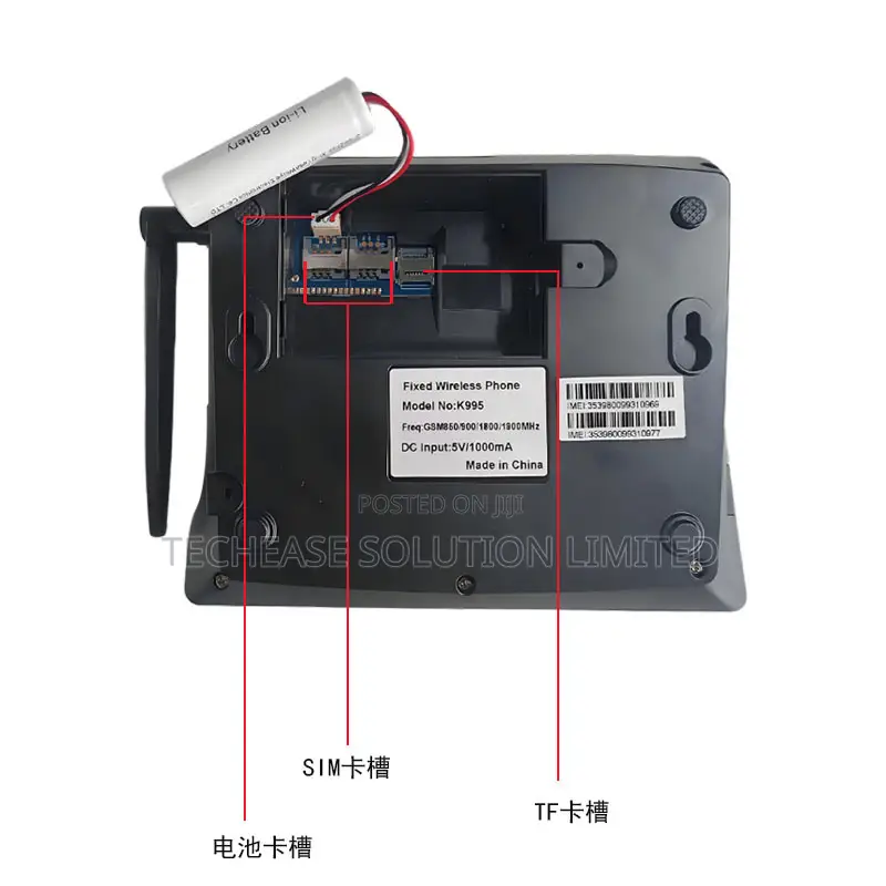 GSM Fixed Wireless Phone – Dual Sim Desk Phone