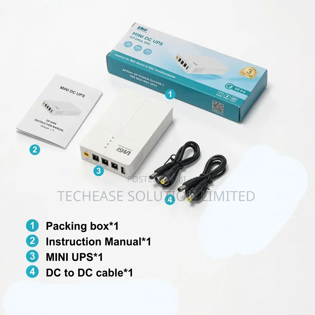 WGP Mini Dc Ups – 6000mah Backup Power Supply