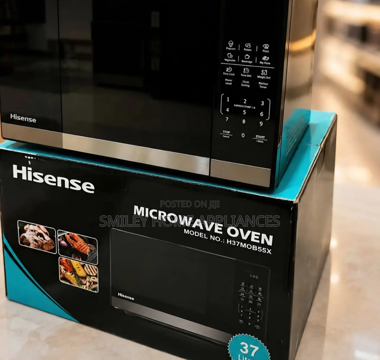 37ltrs Hisense Smart Counter Top Digital Microwave