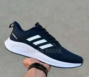 Men’S Navy Blue Adidas Lightmotion Trainer Running Sneakers