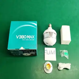 V380 Pro Hidden Wifi Bulb Smart Camera