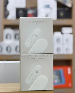 Google Tv Streamer Boxes in a Porcelain White Finish