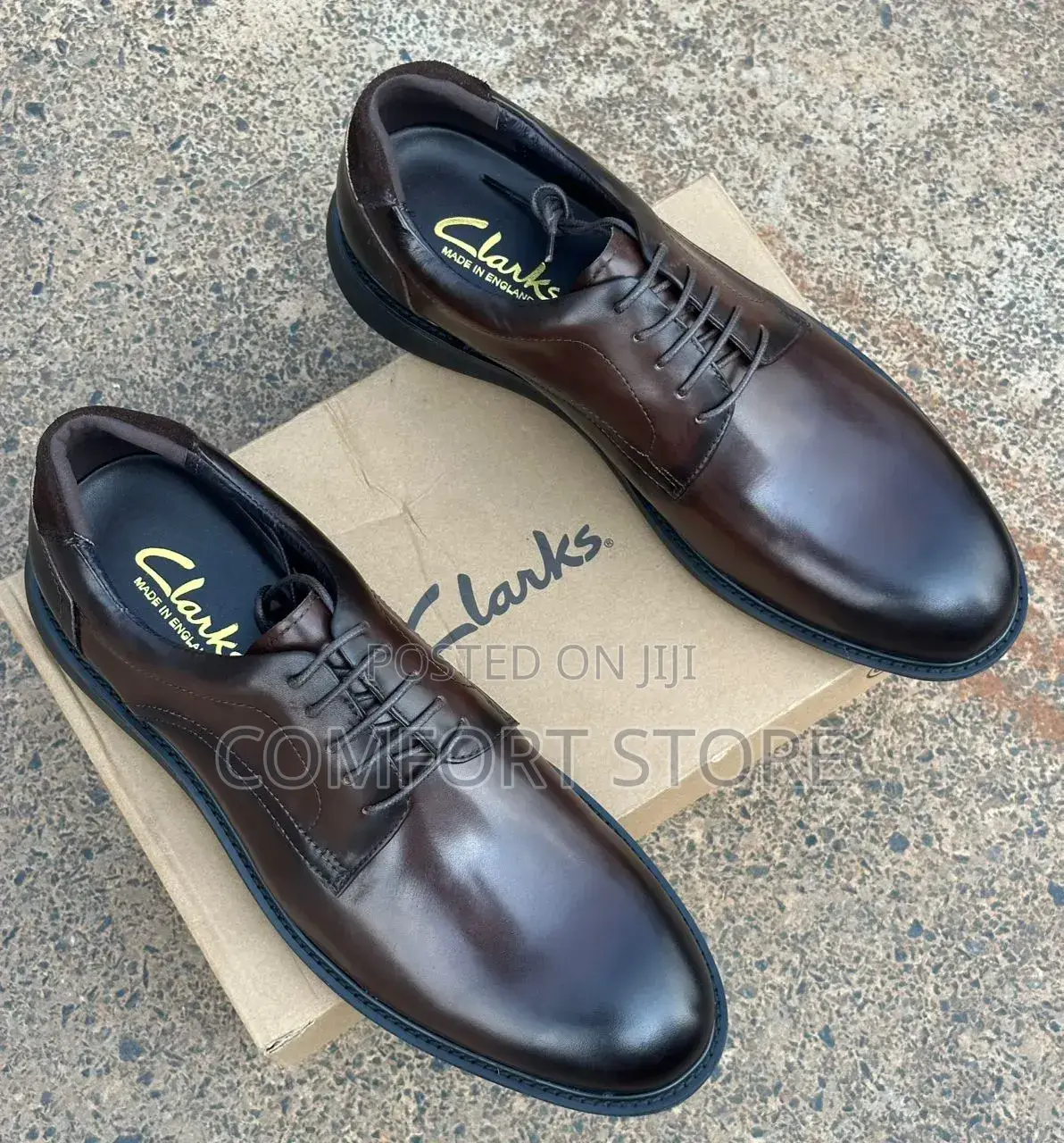 Plain Toe Oxford Office Shoes for Men