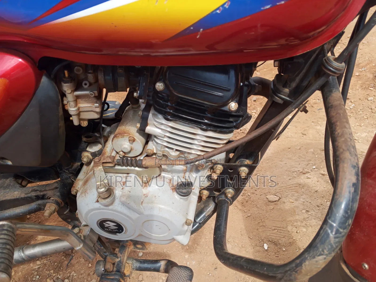 Bajaj Boxer 125 2021 Red