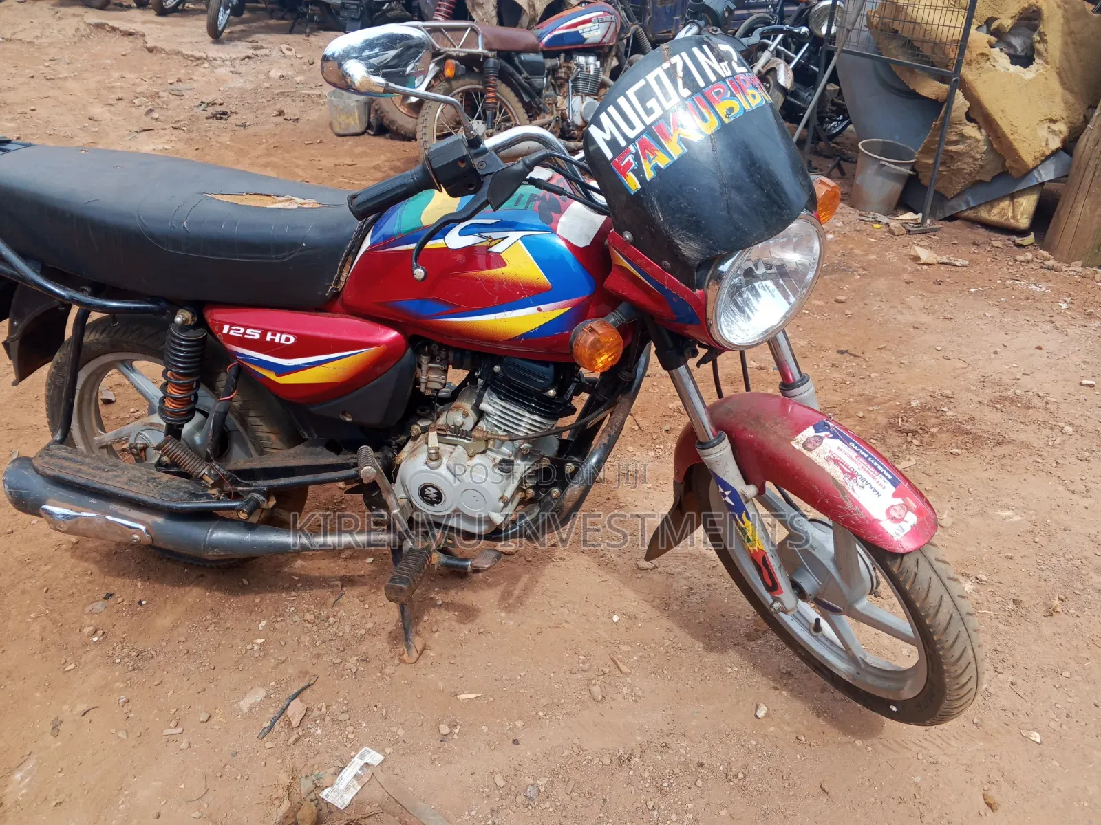 Bajaj Boxer 125 2021 Red