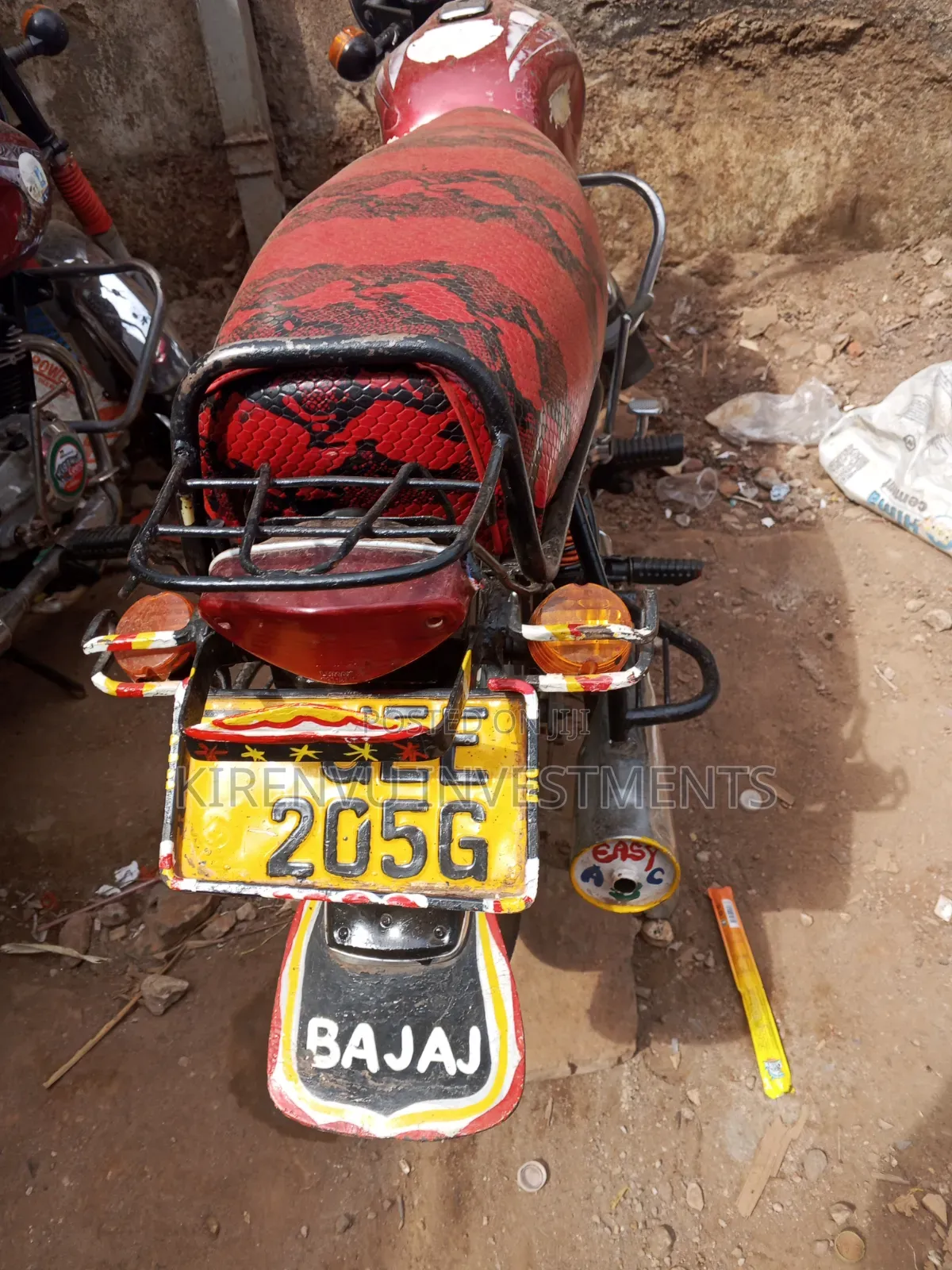 Bajaj Boxer 100 2017 Red