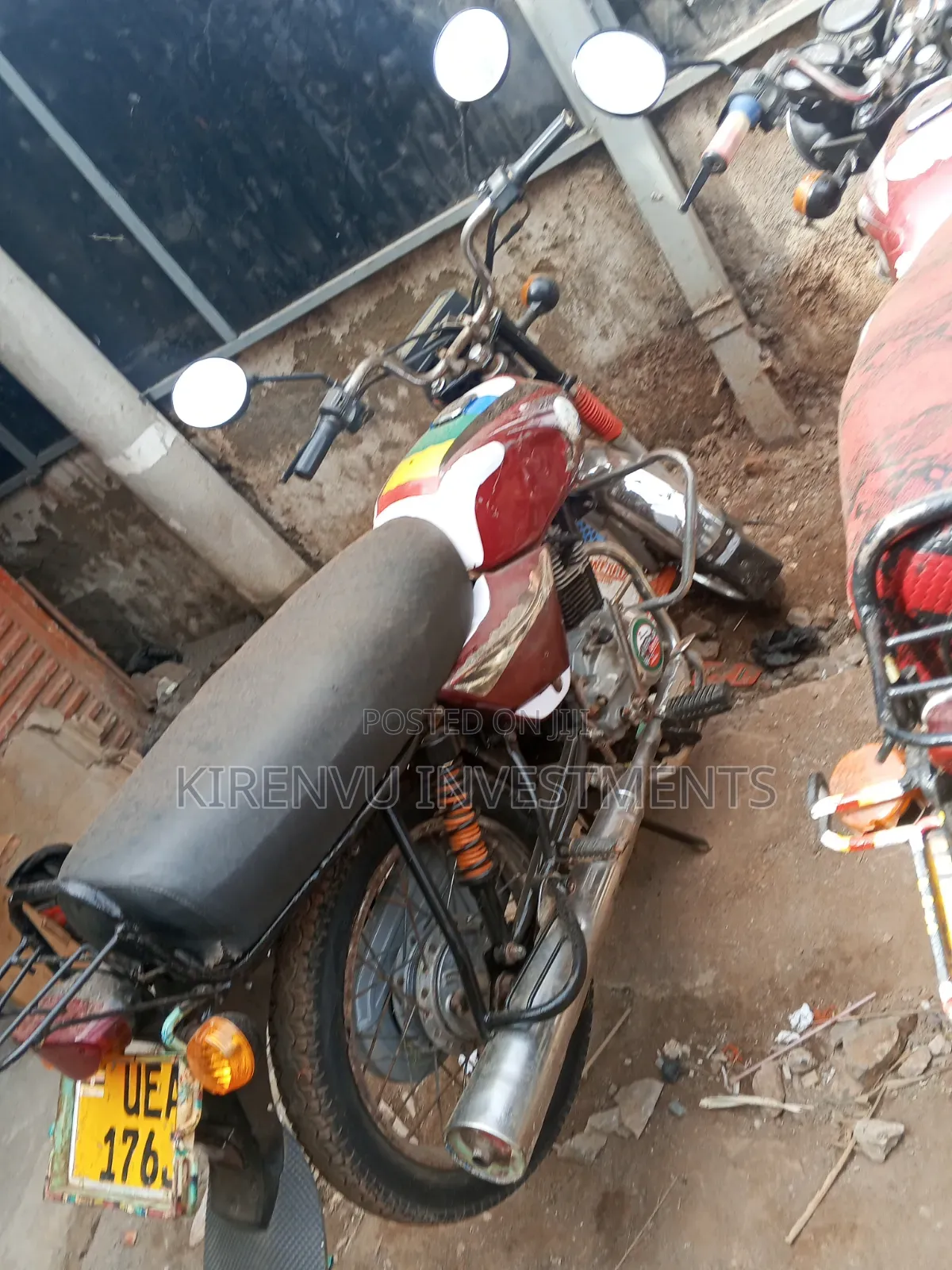 Bajaj Boxer 100 2017 Red