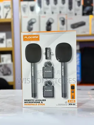 Plokama Wm-60, 2.4g Wireless Dual Microphone System