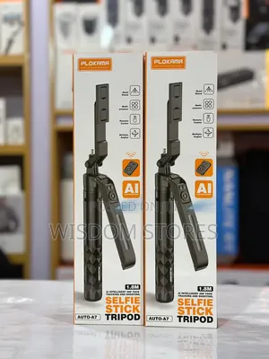 Plokama Auto-A7 Ai Intelligent 360° Face Tracking Selfie Stick Tripod.