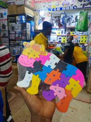 Cow-Shaped Jigsaw Puzzle