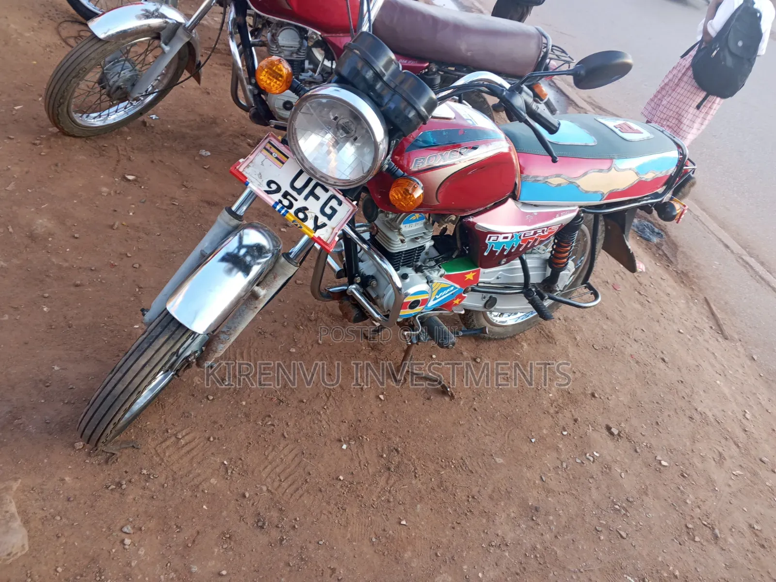 Bajaj Boxer 100 2018 Red