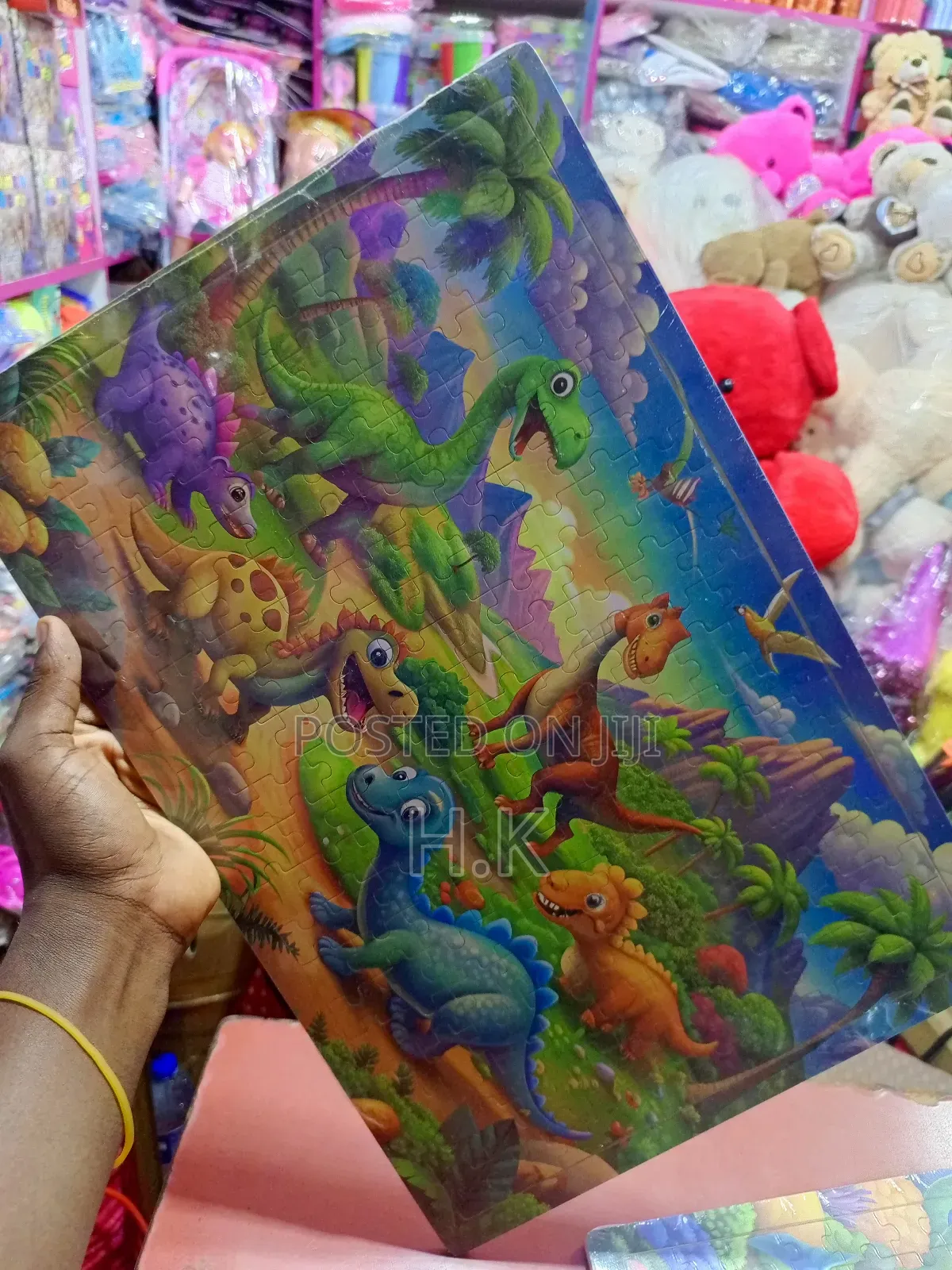 Dinosaur-Themed Jigsaw Puzzle