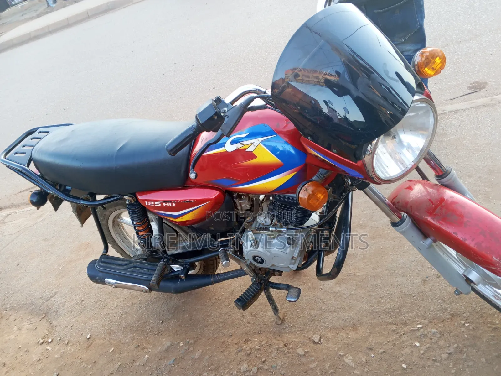 Bajaj Boxer 125 2020 Red