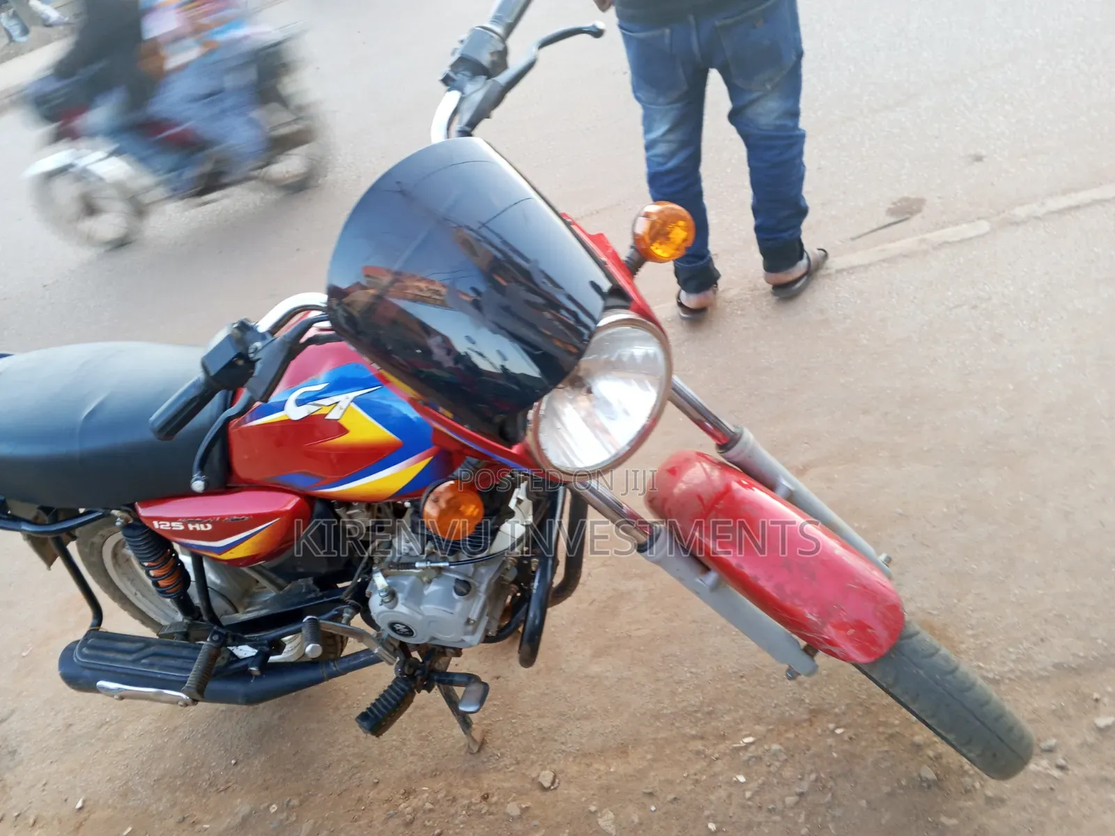 Bajaj Boxer 125 2020 Red