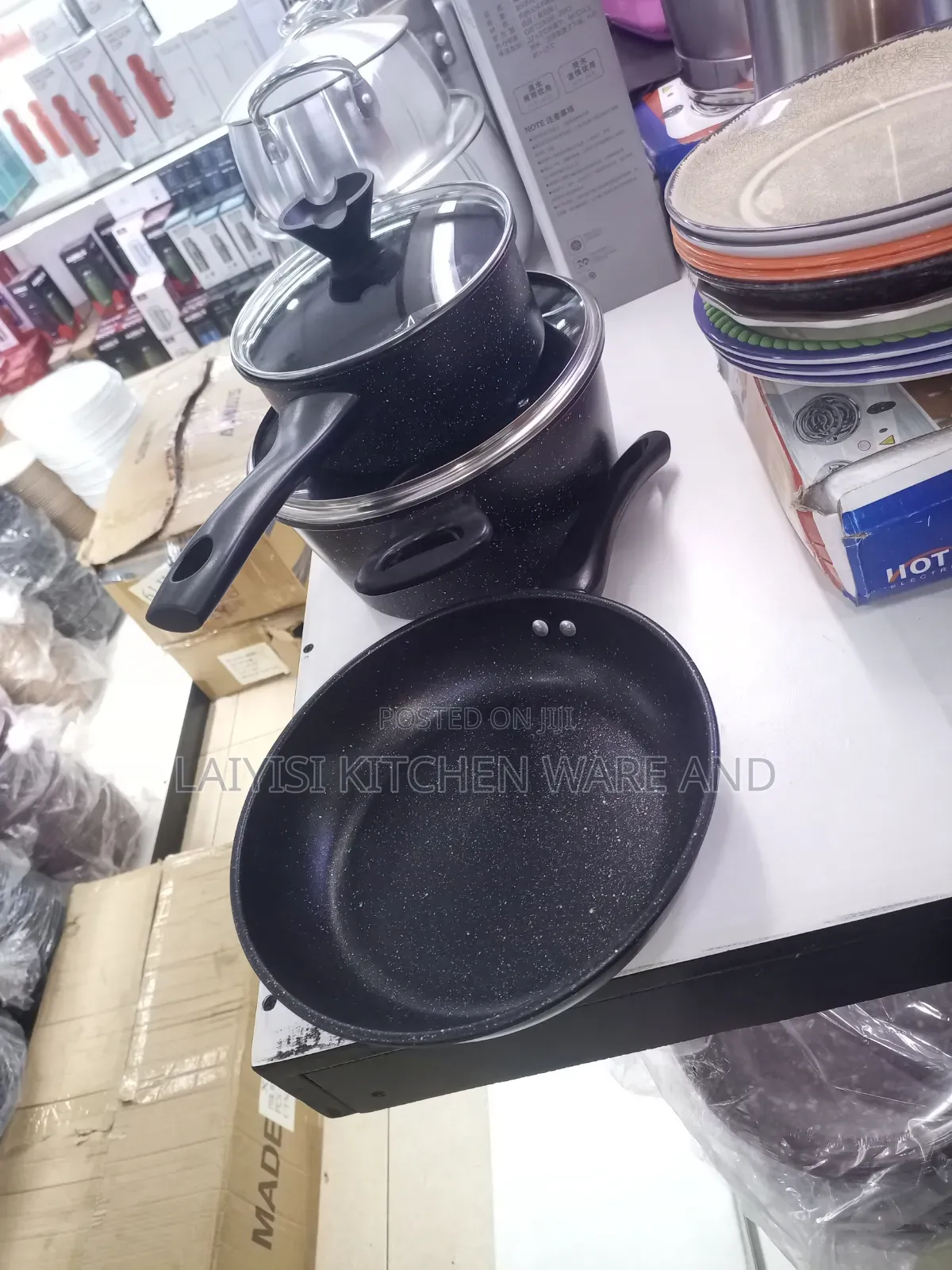3-Piece Heavy-Duty Original Non-Stick Cooking Pan Set