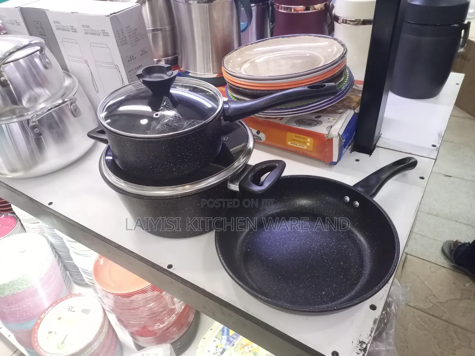 3-Piece Heavy-Duty Original Non-Stick Cooking Pan Set