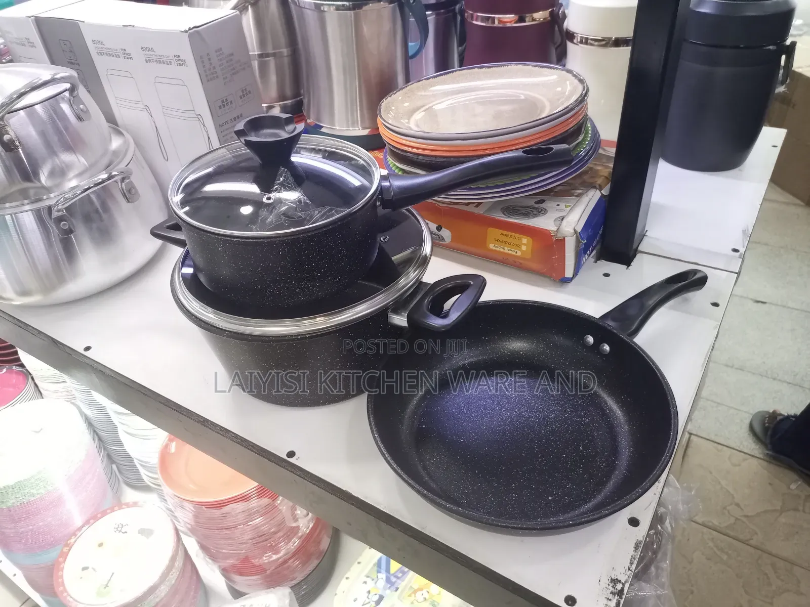 3-Piece Heavy-Duty Original Non-Stick Cooking Pan Set