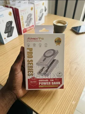Aldeepo Pro Series 10,000mah Magnetic Wireless Power Bank