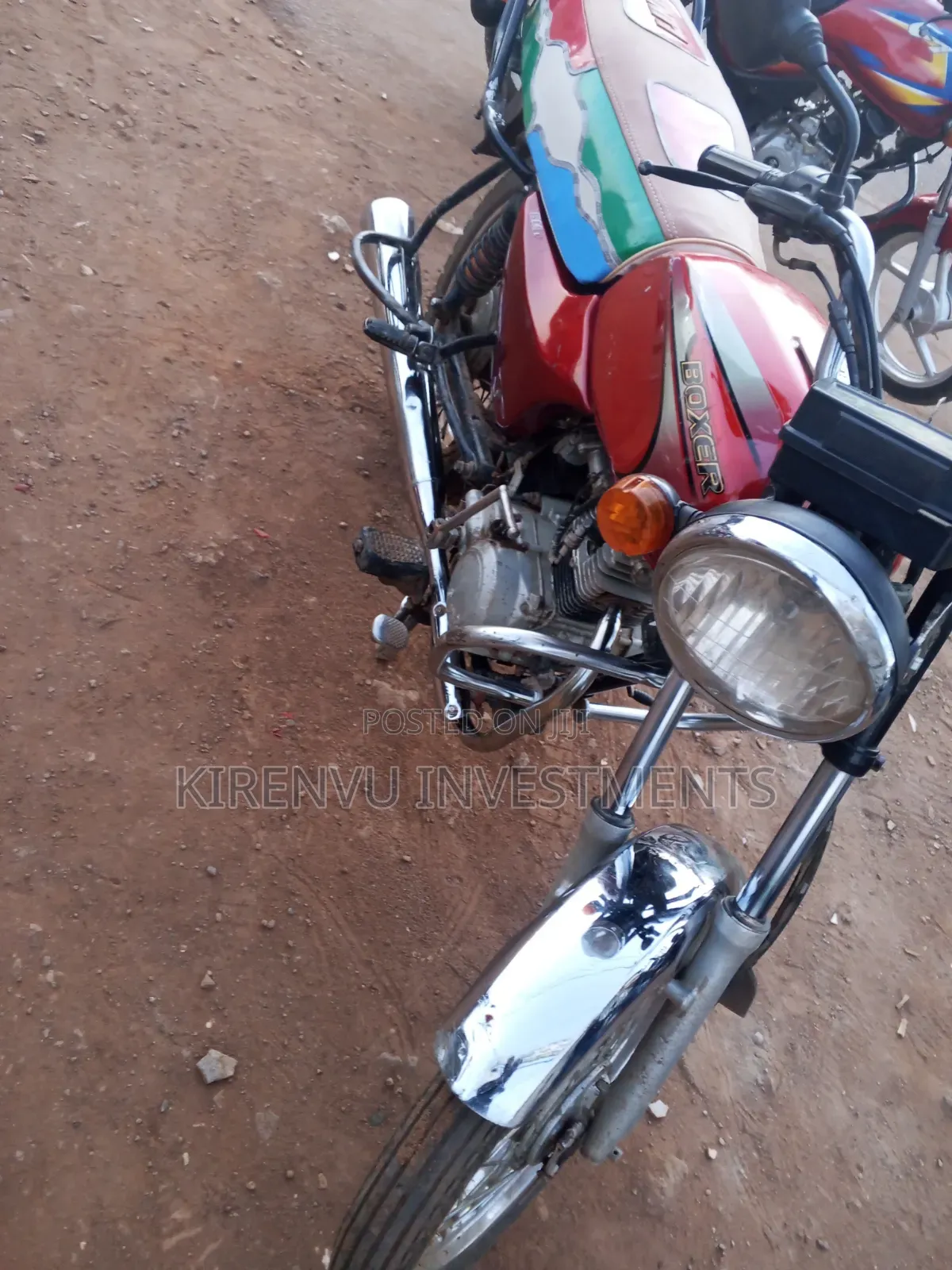 Bajaj Boxer 100 2016 Red