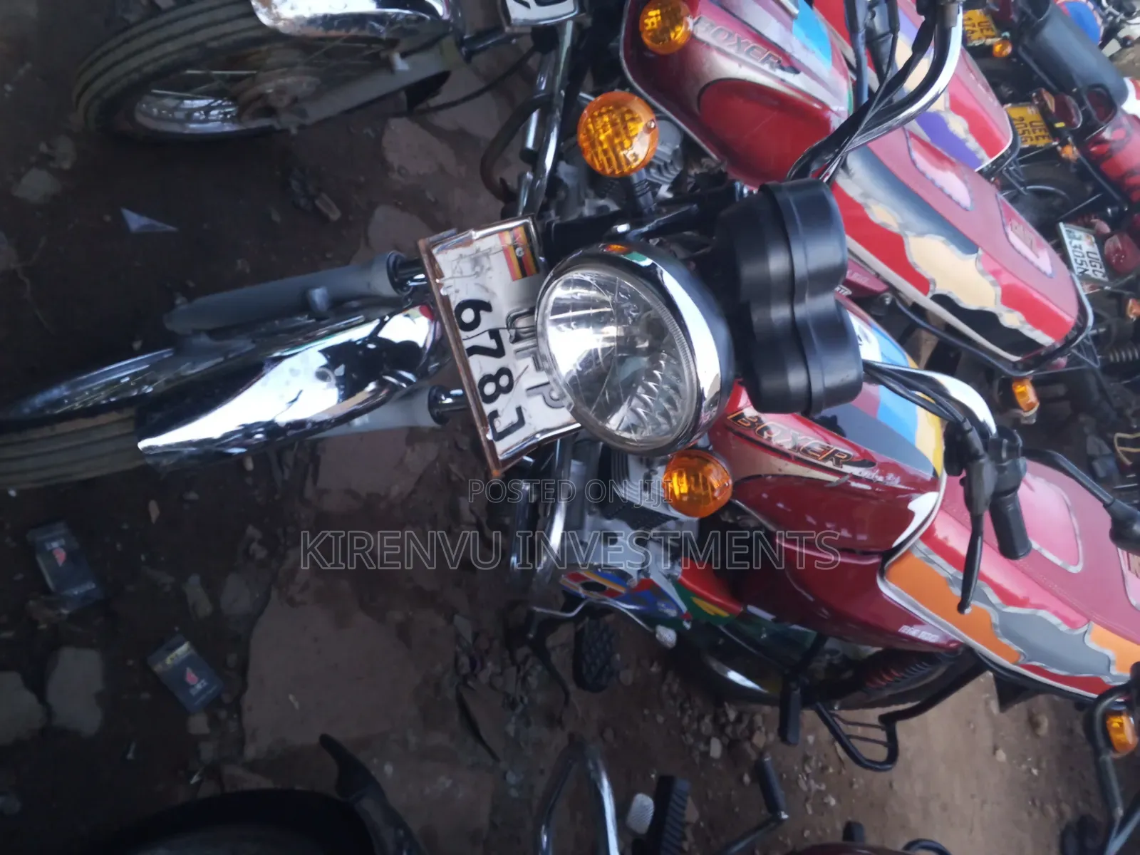 Bajaj Boxer 100 2021 Red