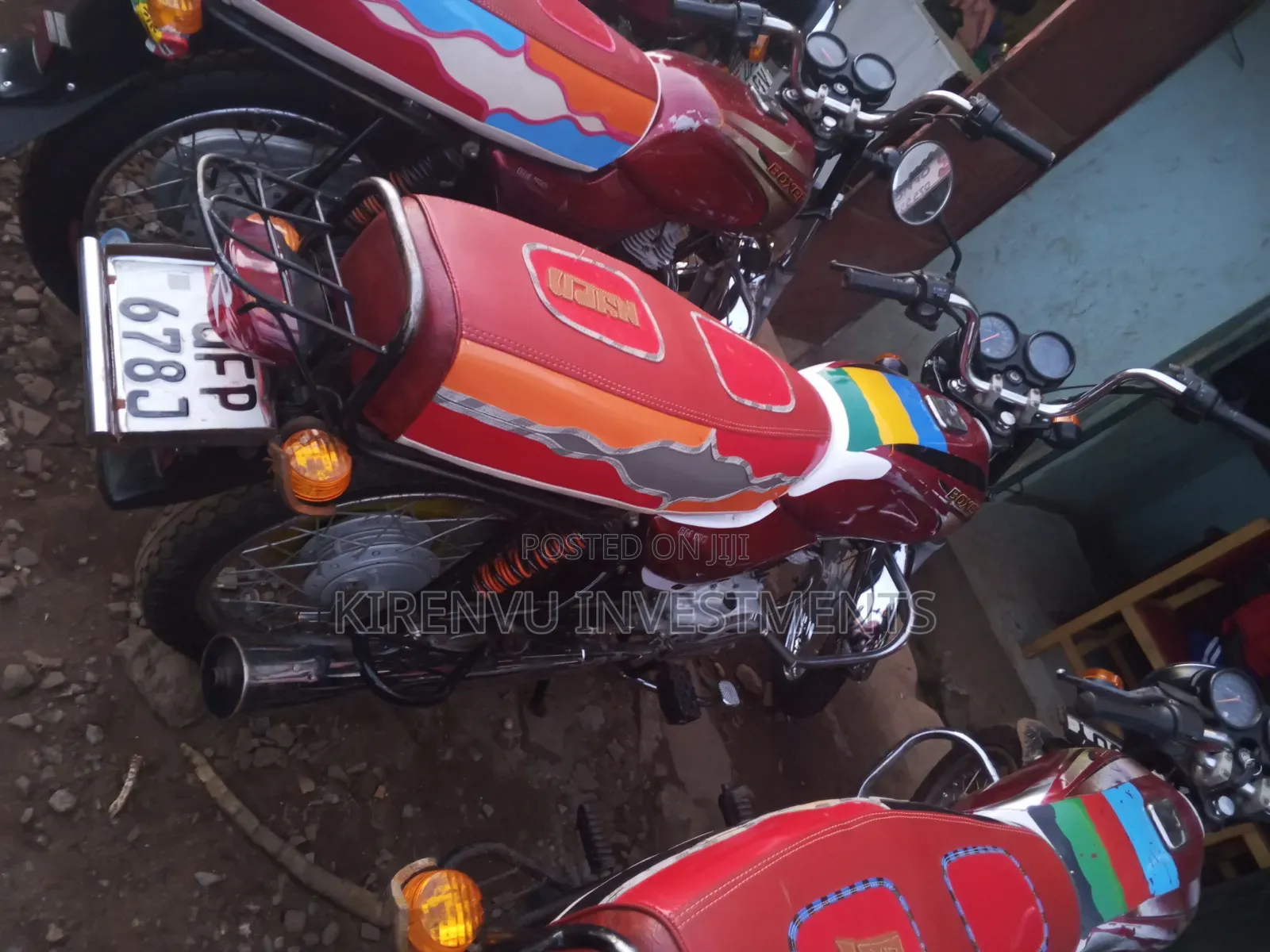 Bajaj Boxer 100 2021 Red
