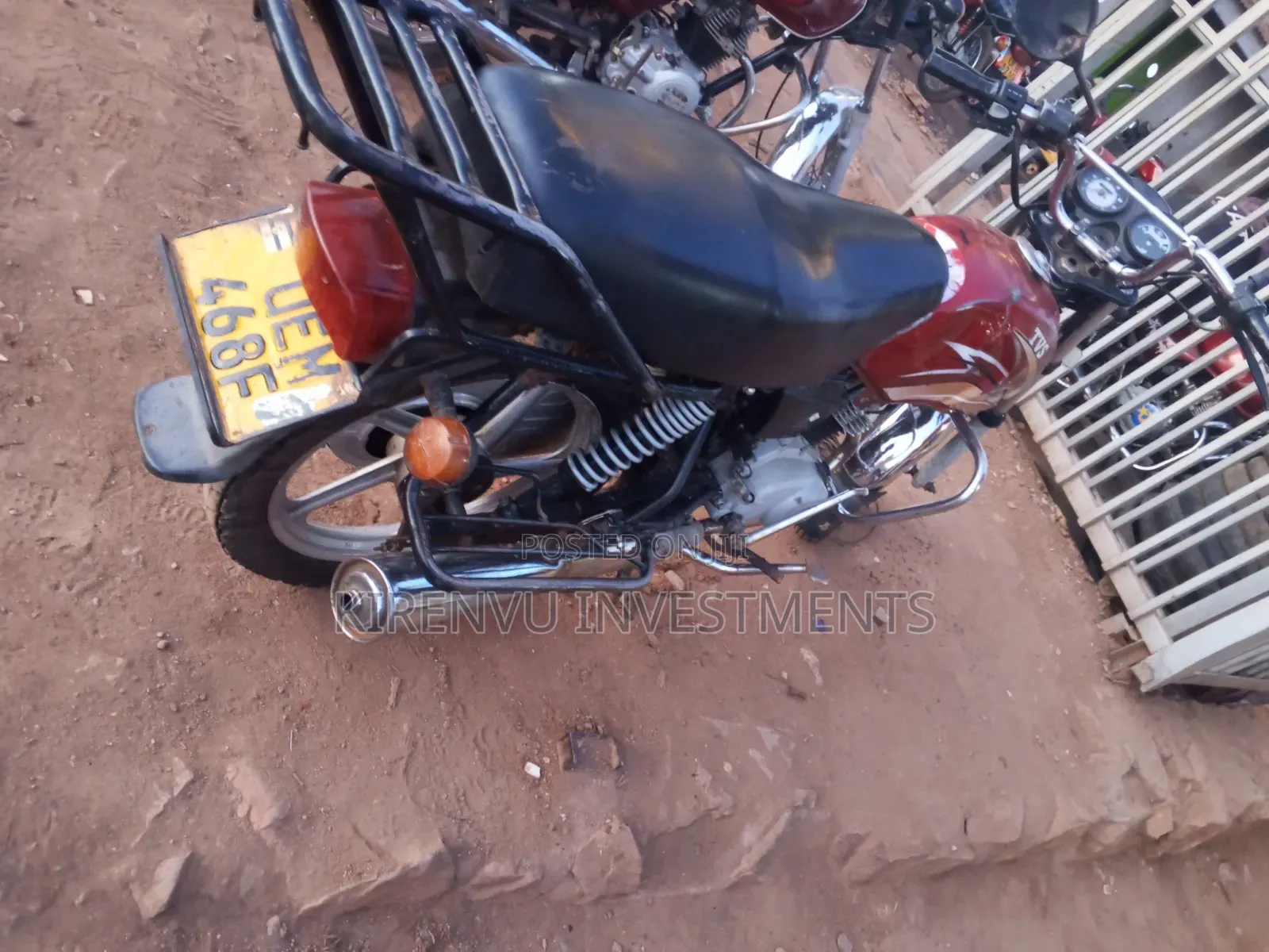 TVS XL 100 2016 Red