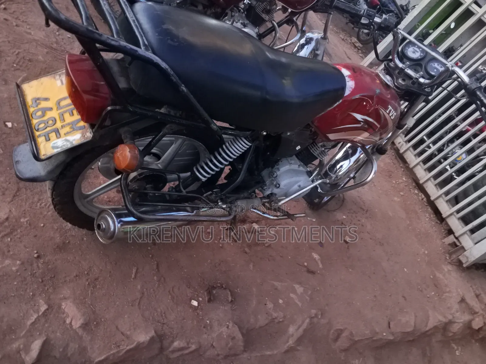 TVS XL 100 2016 Red