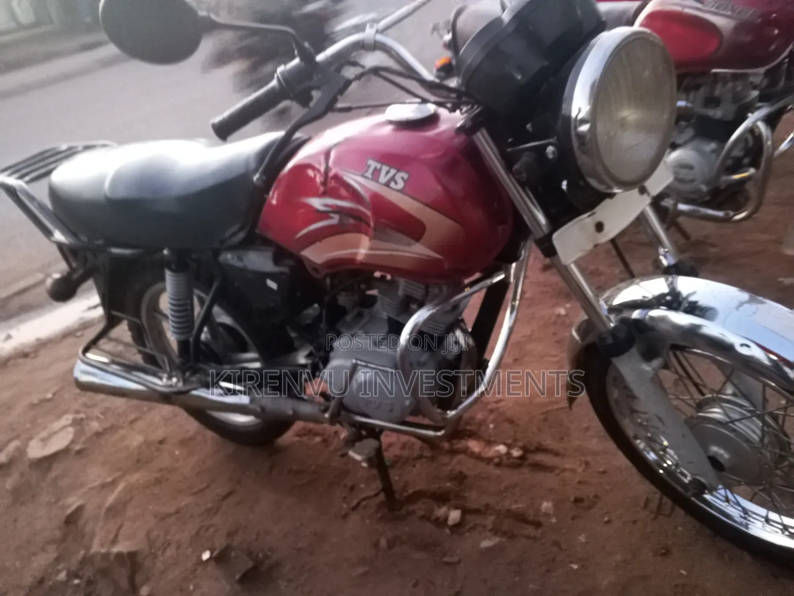 TVS XL 100 2016 Red