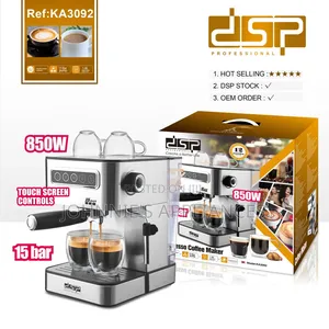 DSP Espresso Coffee Maker Machine 15 Bars