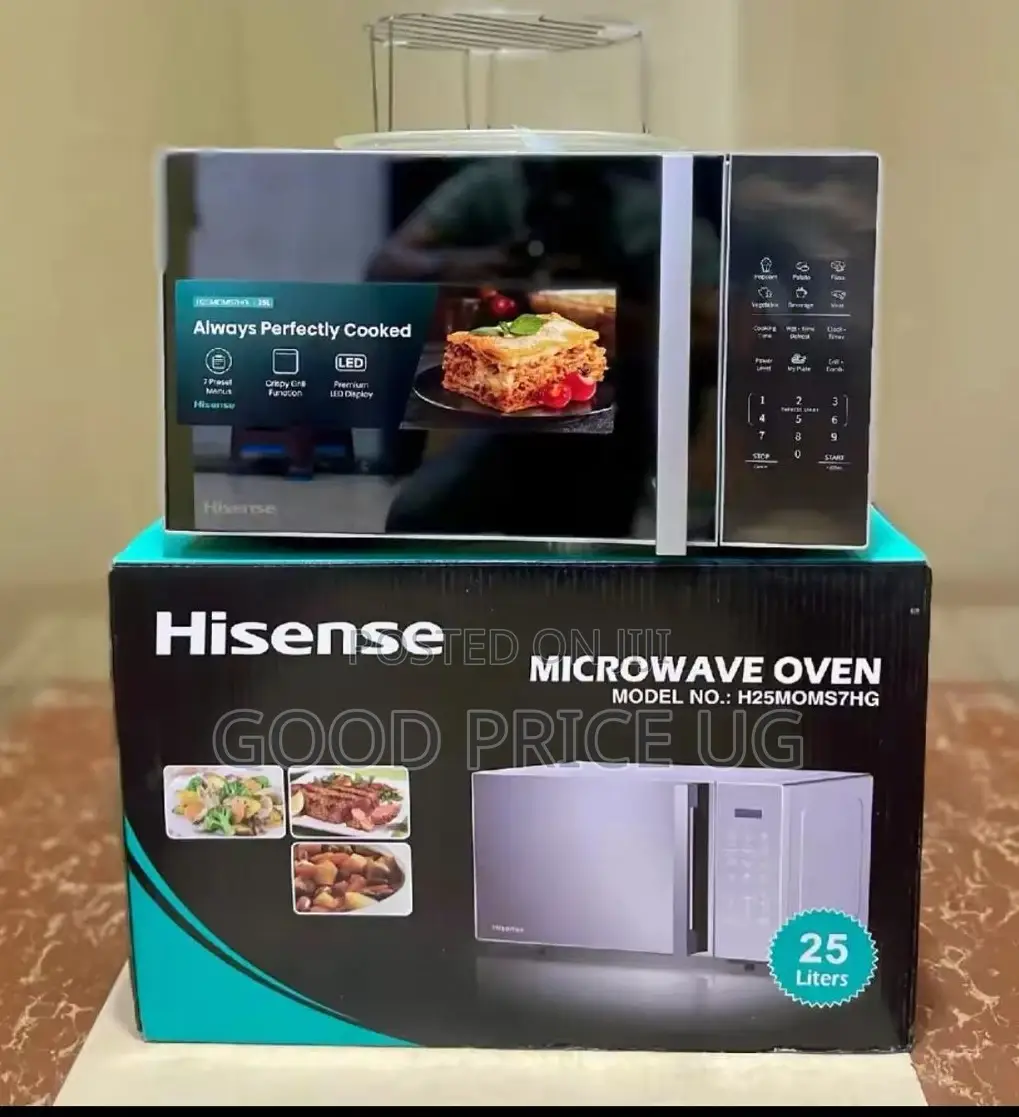 Hisense 25l Grill Microwave Oven (Model: H25moms7hg