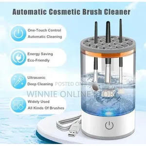 Automatic Cosmetic Brush Cleaner