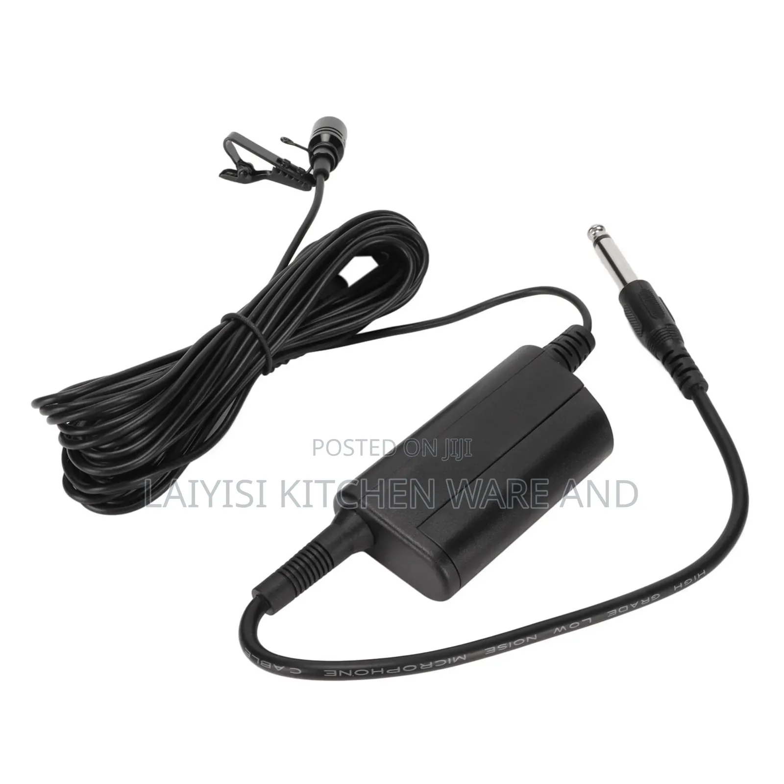 Clip on Microphone, Wired Lavalier Microphone Remote Recording