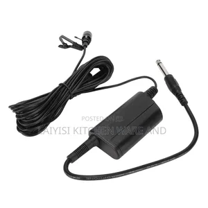 Clip on Microphone, Wired Lavalier Microphone Remote Recording