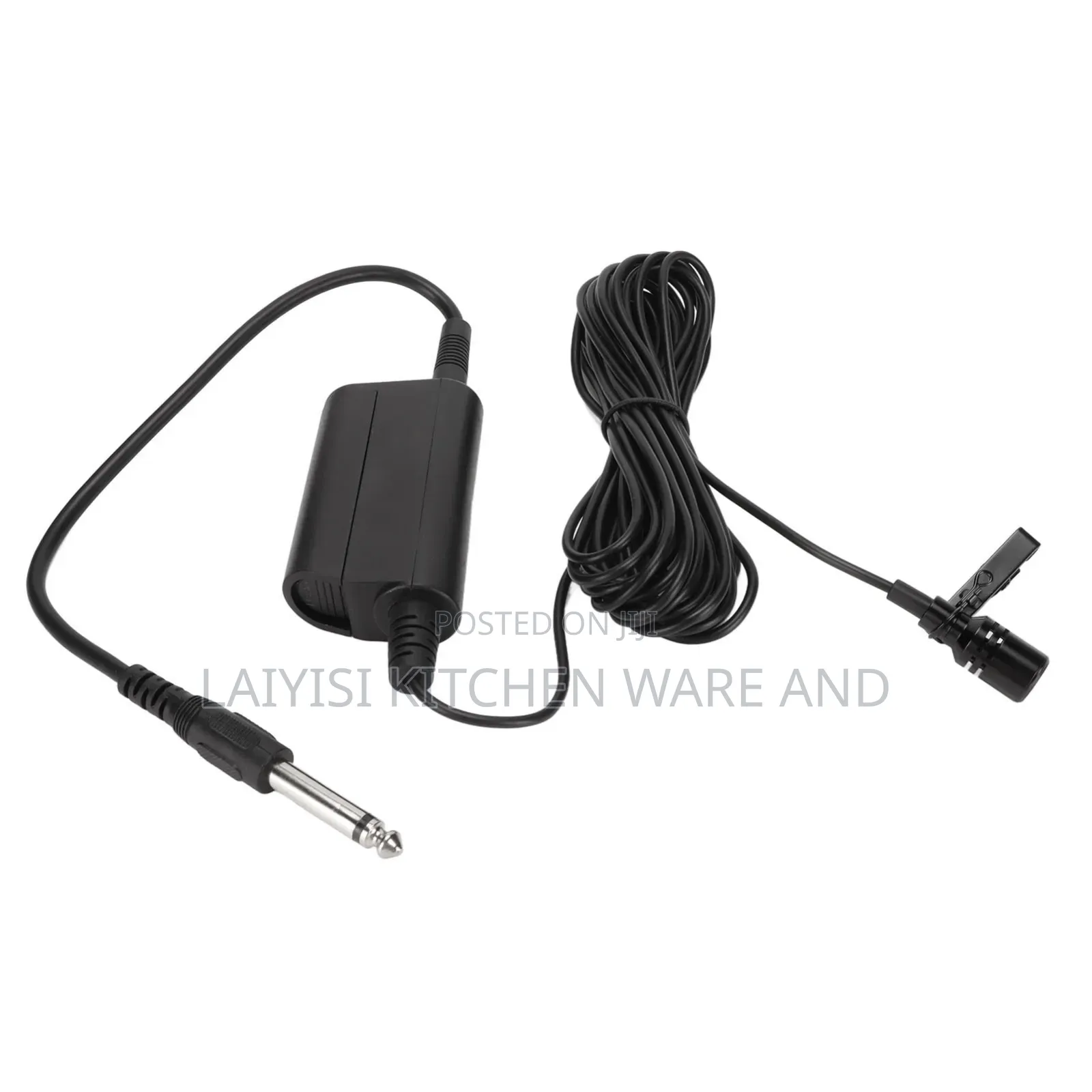 Clip on Microphone, Wired Lavalier Microphone Remote Recording