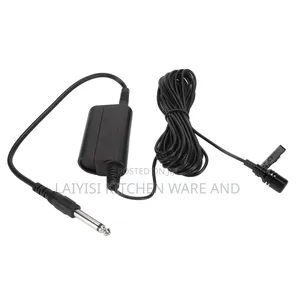 Clip on Microphone, Wired Lavalier Microphone Remote Recording