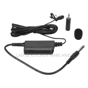 Clip on Microphone, Wired Lavalier Microphone Remote Recording