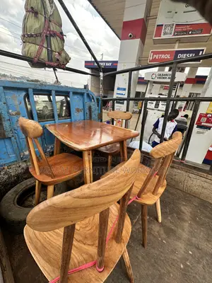 Solid Wood Outdoor Dining Set