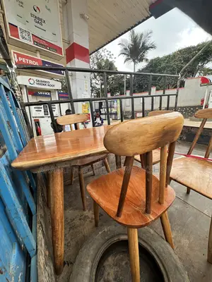 Solid Wood Outdoor Dining Set