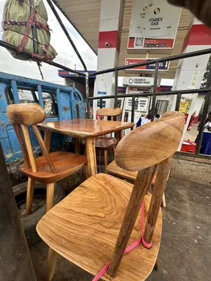 Solid Wood Outdoor Dining Set