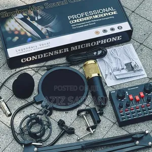 Bm-800 Condenser Microphone Used Podcasting, Streaming, And Voiceovers