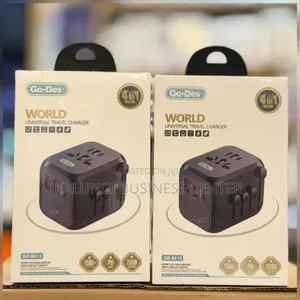 Travel Adapter Go-Des 4in1 Universal Travel Charger