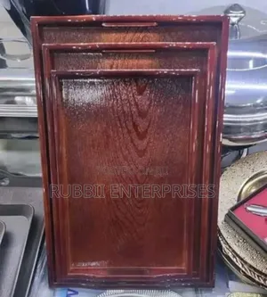 Mahogany Tray 3pcs