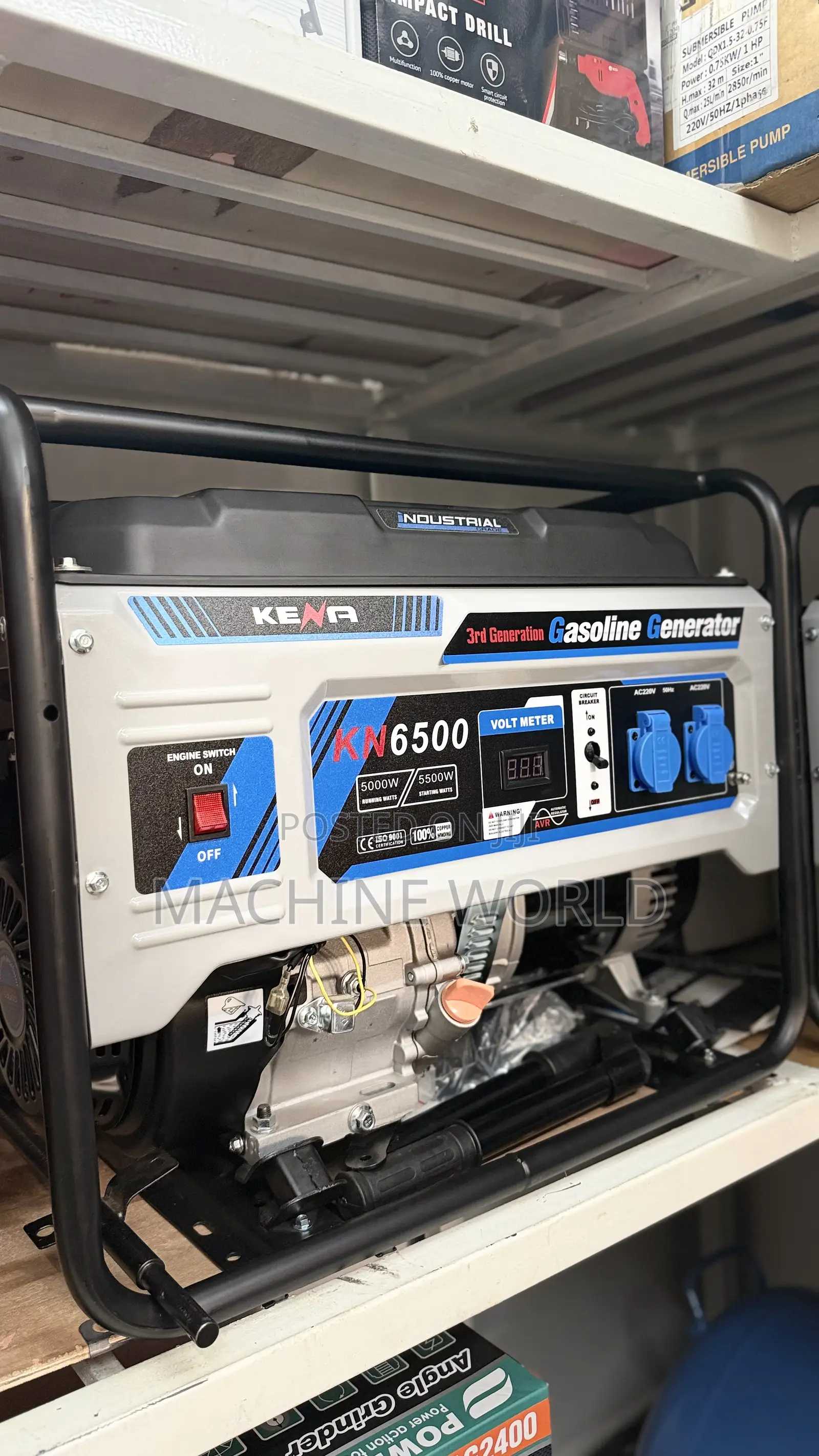 6500watts Kena 3rd Generation Generator
