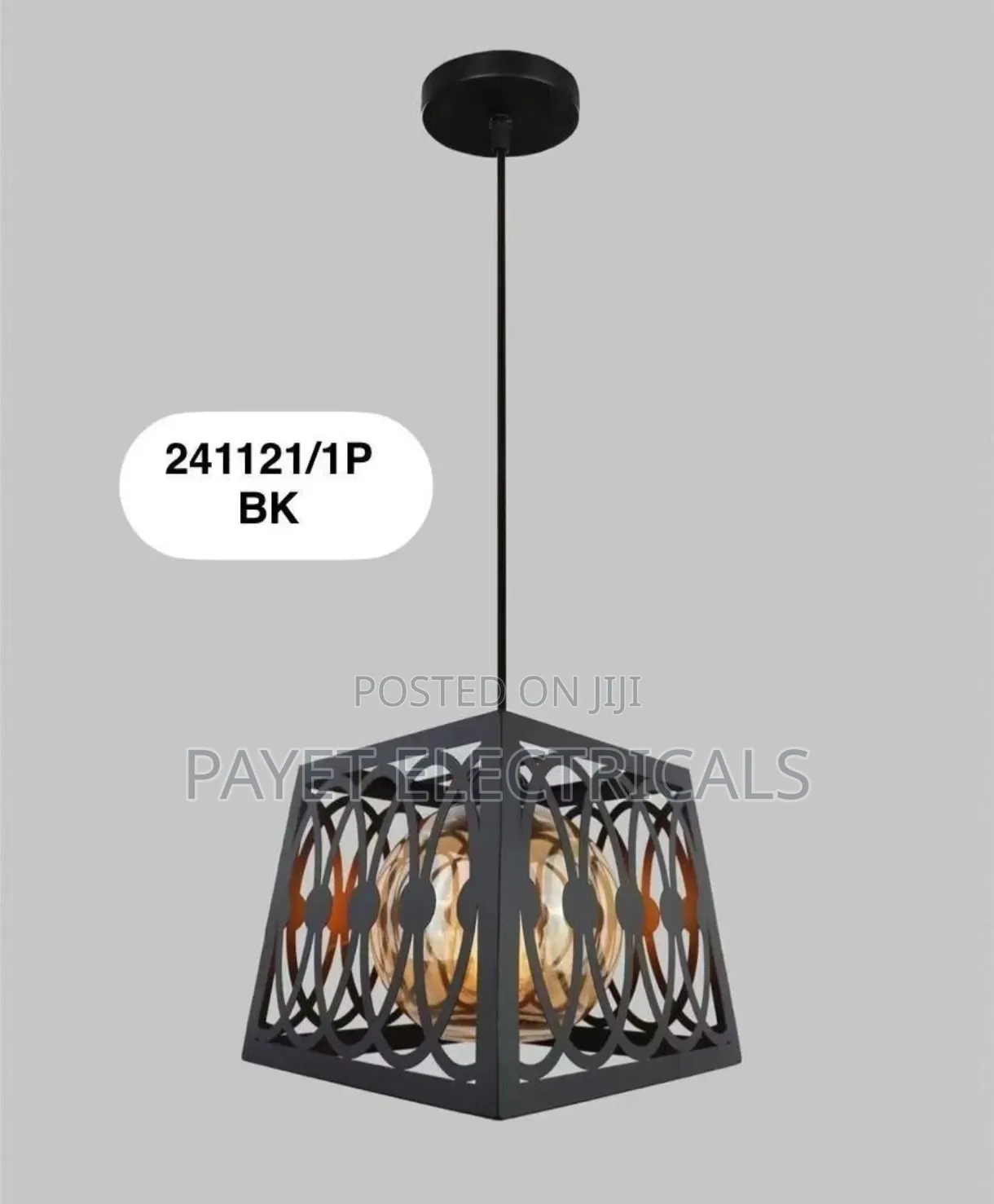 241121/Bk Pendant Lamp Holder