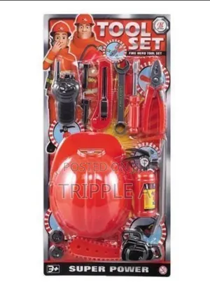 13 Piece Fire Fighter Hero Kids Tool