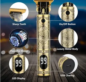 LCD Digital Electric Hair Clipper